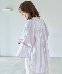 studio CLIP | 【リネン100%】ハーフスリーブシャツ(シャツ/ブラウス)