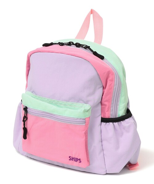 SHIPS(シップス)の「SHIPS KIDS:デイ パック S(バックパック/リュック・キッズ・ライトブルー/ネイビー/ラベンダー・SMALL)」の3枚目の写真