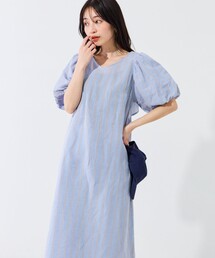 YS　SCAPA　ペイズリー柄 　半袖ワンピース YS SCAPA ペイズリー柄 半袖ワンピース SCAPA 】ワンピース 半袖