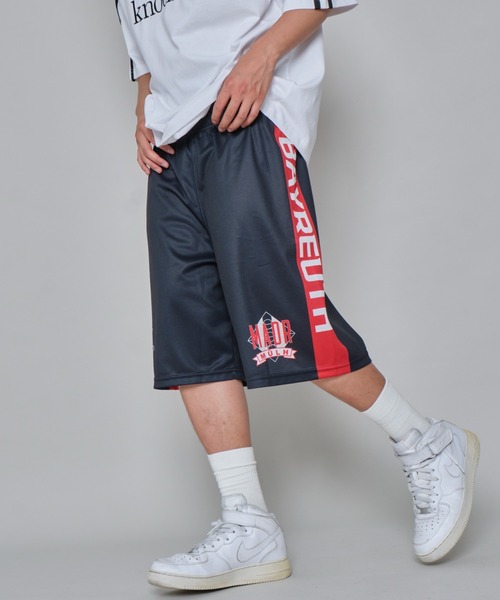 WEGO(ウィゴー)の「WEGO/メッシュライングラフィックショーツ(その他パンツ・メンズ・ブラック/ブルー・LARGE/MEDIUM)」の9枚目の写真