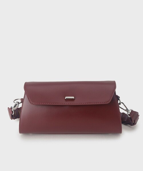 tk.TAKEO KIKUCHI（ティーケータケオキクチ）の「ランドスケープ ピローフラップバッグ（ショルダーバッグ・メンズ・ブラック/ボルドー・00）」の12枚目の写真