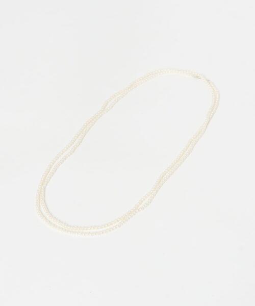 URBAN RESEARCH（アーバンリサーチ）の「decor『デコール』　4mmPearllongnecklace（ネックレス・レディース・ホワイト系その他・-）」の7枚目の写真