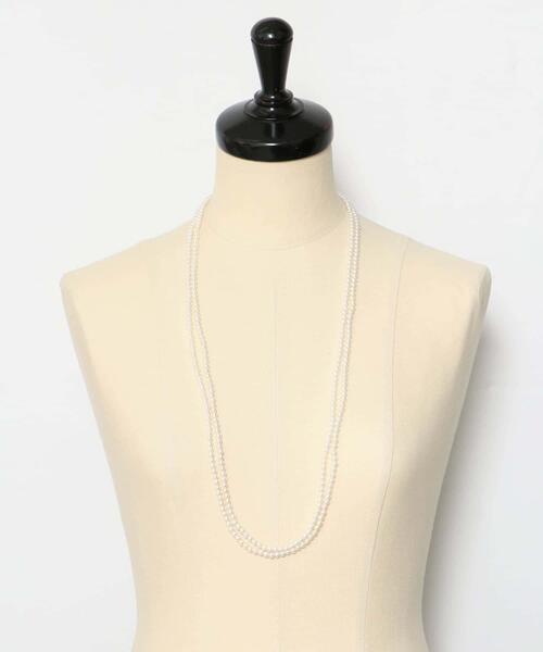 URBAN RESEARCH（アーバンリサーチ）の「decor『デコール』　4mmPearllongnecklace（ネックレス・レディース・ホワイト系その他・-）」の6枚目の写真