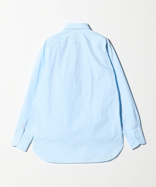 UNITED ARROWS(ユナイテッドアローズ)の「THOMAS MASON/トーマスメイソン ブロード セミワイドカラー シャツ(ビジネスシャツ・メンズ・ライトブルー/ホワイト・39cm/40cm/38cm/41cm)」の4枚目の写真