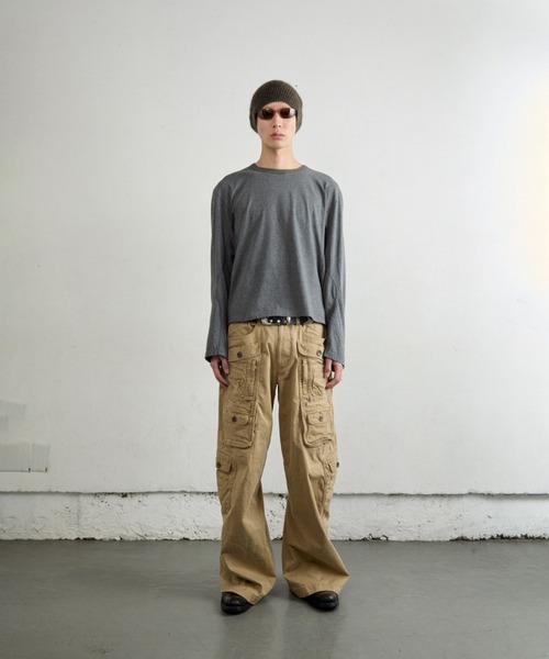 LONG SLEEVE T SHIRT（Tシャツ/カットソー）｜NVRFRGT（ネヴァー