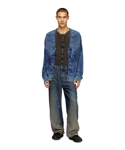 メンズ デニムパンツ RELAXED 2001 D-MACRO（デニムパンツ）｜DIESEL