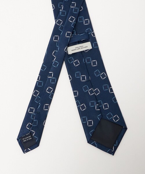 green label relaxing（グリーンレーベルリラクシング）の「GLR シルク② 8.0cm コモン2 ネクタイ（ネクタイ・メンズ・オリーブ/ダークブラウン/ネイビー・FREE）」の5枚目の写真