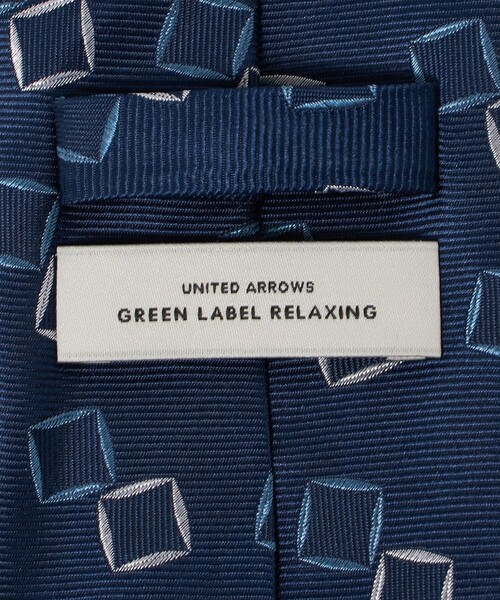 green label relaxing（グリーンレーベルリラクシング）の「GLR シルク② 8.0cm コモン2 ネクタイ（ネクタイ・メンズ・オリーブ/ダークブラウン/ネイビー・FREE）」の11枚目の写真