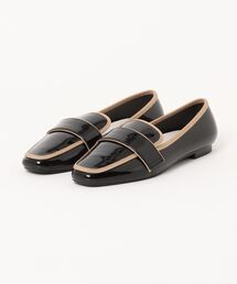 TEMPERATE（テンパレイト）の「IVY (TEMPERATE テンパレイト) 配色パイピング マニッシュシューズ（ローファー）」