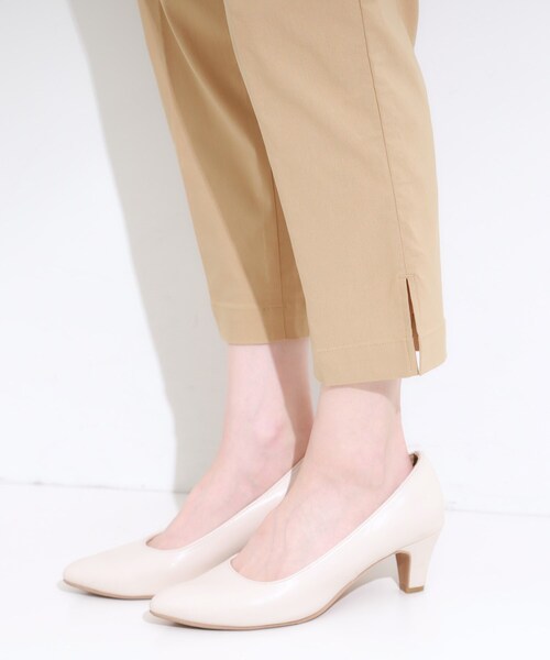 DRESKIP（ドレスキップ）の「【S-LL/ひんやり】きれいめにもカジュアルにも サブリナパンツ（その他パンツ・レディース・オフホワイト/ブラック/ベージュ・04/03/02/01）」の22枚目の写真