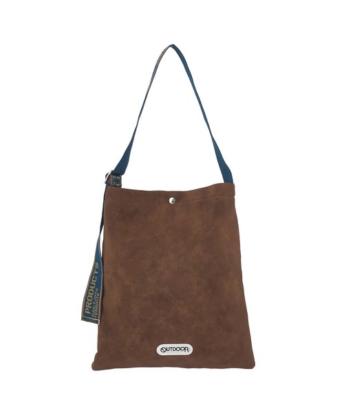 OUTDOOR PRODUCTS(アウトドアプロダクツ)の「【ブラウンROSE BUD別注カラー】(OUTDOOR)SUEDE LIKE TOTE(トートバッグ・レディース・ブラック/ブラウン・ONE SIZE)」の18枚目の写真