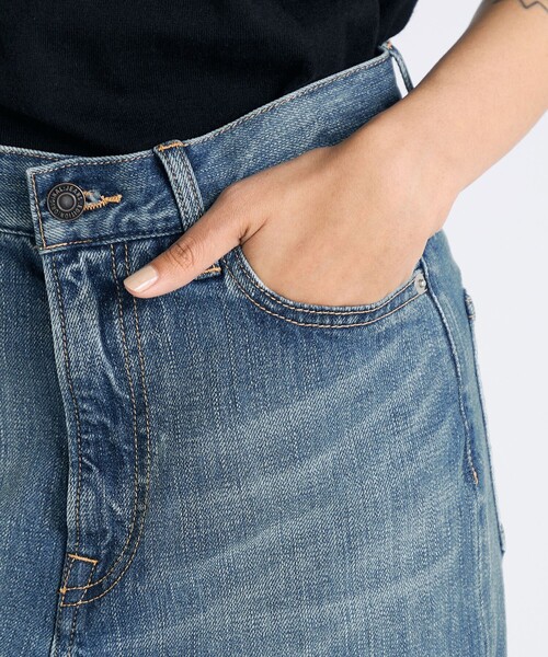 EDITION（エディション）の「エッセンシャルデニム フレアパンツ（デニムパンツ・レディース・ライトブルー・38/36/34）」の9枚目の写真