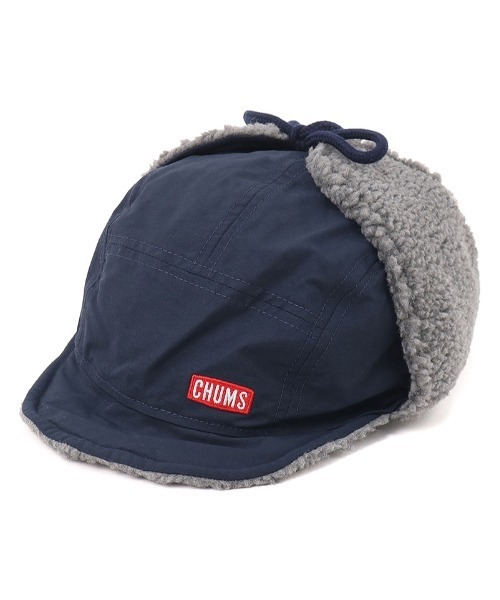 CHUMS(チャムス)の「【CHUMS】Kids Russian Cap(キャップ・キッズ・グレー/ネイビー/グリーン系その他・FREE)」の1枚目の写真