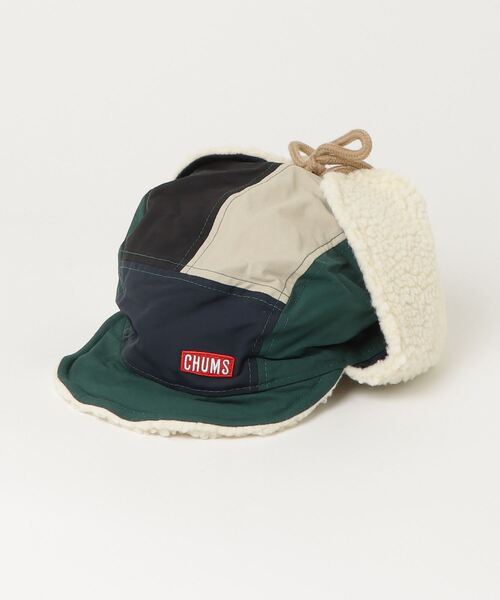 CHUMS(チャムス)の「【CHUMS】Kids Russian Cap(キャップ・キッズ・グレー/ネイビー/グリーン系その他・FREE)」の9枚目の写真