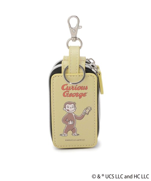 セール】おさるのジョージ ダブルポケットキーケース（その他雑貨