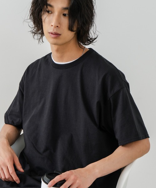 FRUIT OF THE LOOM(フルーツオブザルーム)の「【FRUIT OF THE LOOM/フルーツ オブ ザ ルーム】プレミアム USAコットンTシャツ(Tシャツ/カットソー・メンズ・ホワイト/ブラック/杢グレー/ネイビー/レッド・LARGE/XX-LARGE/MEDIUM/SMALL/X-LARGE)」の1枚目の写真