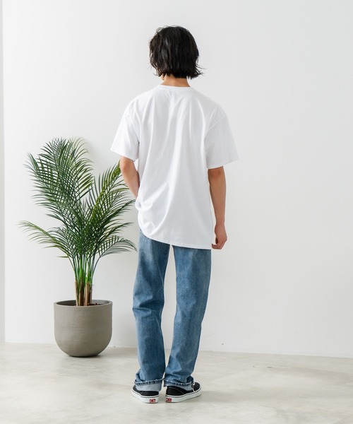 FRUIT OF THE LOOM(フルーツオブザルーム)の「【FRUIT OF THE LOOM/フルーツ オブ ザ ルーム】プレミアム USAコットンTシャツ(Tシャツ/カットソー・メンズ・ホワイト/ブラック/杢グレー/ネイビー/レッド・LARGE/XX-LARGE/MEDIUM/SMALL/X-LARGE)」の11枚目の写真