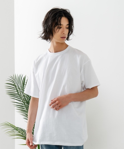 FRUIT OF THE LOOM(フルーツオブザルーム)の「【FRUIT OF THE LOOM/フルーツ オブ ザ ルーム】プレミアム USAコットンTシャツ(Tシャツ/カットソー・メンズ・ホワイト/ブラック/杢グレー/ネイビー/レッド・LARGE/XX-LARGE/MEDIUM/SMALL/X-LARGE)」の13枚目の写真