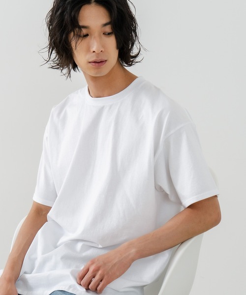 FRUIT OF THE LOOM(フルーツオブザルーム)の「【FRUIT OF THE LOOM/フルーツ オブ ザ ルーム】プレミアム USAコットンTシャツ(Tシャツ/カットソー・メンズ・ホワイト/ブラック/杢グレー/ネイビー/レッド・LARGE/XX-LARGE/MEDIUM/SMALL/X-LARGE)」の17枚目の写真