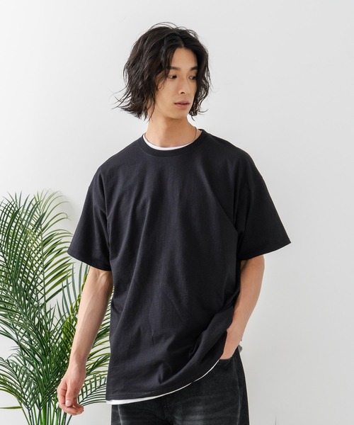 FRUIT OF THE LOOM(フルーツオブザルーム)の「【FRUIT OF THE LOOM/フルーツ オブ ザ ルーム】プレミアム USAコットンTシャツ(Tシャツ/カットソー・メンズ・ホワイト/ブラック/杢グレー/ネイビー/レッド・LARGE/XX-LARGE/MEDIUM/SMALL/X-LARGE)」の20枚目の写真