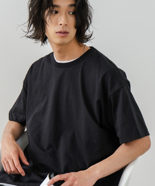 FRUIT OF THE LOOM(フルーツオブザルーム)の「【FRUIT OF THE LOOM/フルーツ オブ ザ ルーム】プレミアム USAコットンTシャツ(Tシャツ/カットソー・メンズ・ホワイト/ブラック/杢グレー/ネイビー/レッド・LARGE/XX-LARGE/MEDIUM/SMALL/X-LARGE)」の22枚目の写真