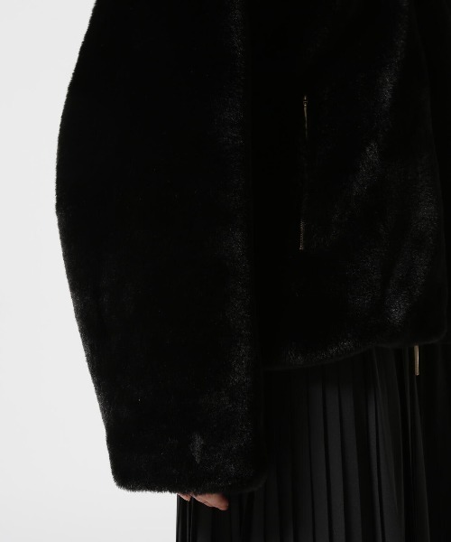 TATRAS（タトラス）の「TATRAS(タトラス) YUMOLA（ブルゾン・レディース・ライトグレー/ブラック・1/2）」の11枚目の写真