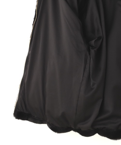 TATRAS（タトラス）の「TATRAS(タトラス) YUMOLA（ブルゾン・レディース・ライトグレー/ブラック・1/2）」の9枚目の写真