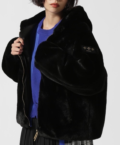 TATRAS（タトラス）の「TATRAS(タトラス) YUMOLA（ブルゾン・レディース・ライトグレー/ブラック・1/2）」の21枚目の写真