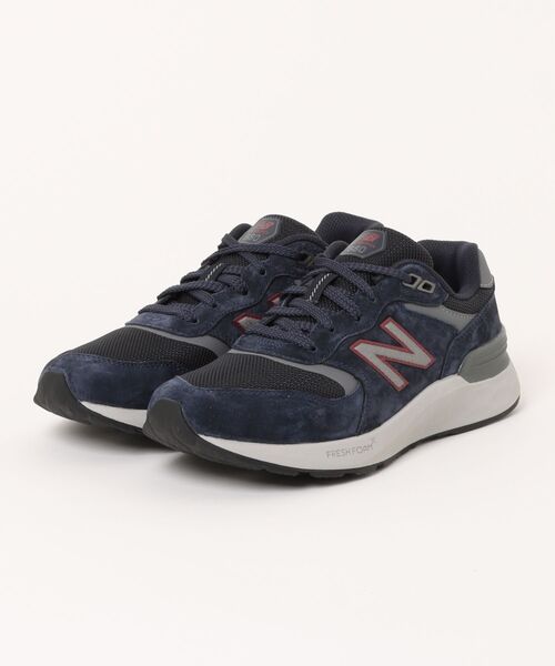 NEW BALANCE(ニューバランス)の「【New Balance/ニューバランス】NB MW880BC7 2E フレッシュフォーム(スニーカー・メンズ・ネイビー系・25.5cm/26.0cm/26.5cm/27.0cm/27.5cm/28.0cm/25.0cm)」の1枚目の写真