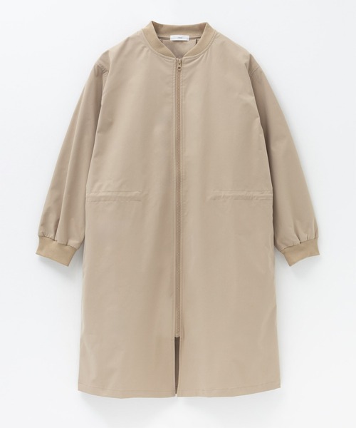 NAVY(ネイビー)の「nAvy リブロングブルゾン【撥水加工】(ブルゾン・レディース・ベージュ/カーキ/ブラック・L/M)」の11枚目の写真