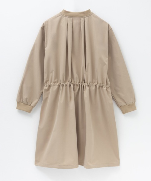 NAVY(ネイビー)の「nAvy リブロングブルゾン【撥水加工】(ブルゾン・レディース・ベージュ/カーキ/ブラック・L/M)」の7枚目の写真
