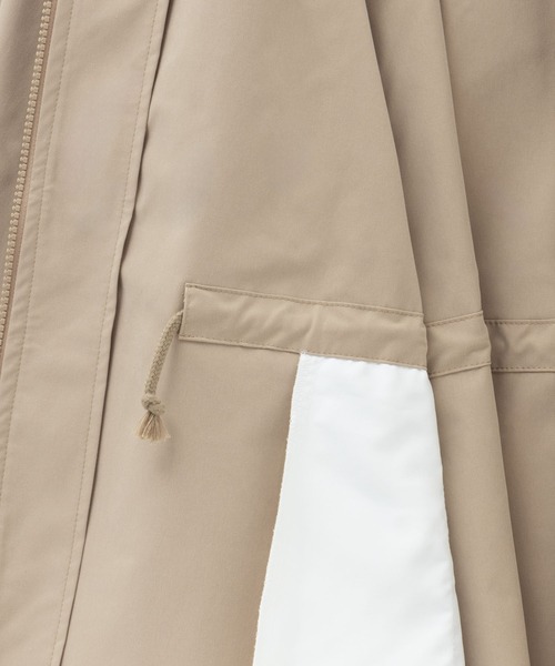 NAVY(ネイビー)の「nAvy リブロングブルゾン【撥水加工】(ブルゾン・レディース・ベージュ/カーキ/ブラック・L/M)」の9枚目の写真