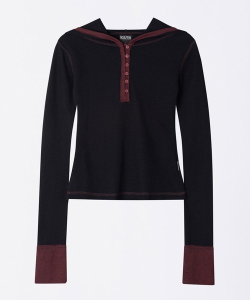 セール】Heather Hoodie Tee（Tシャツ/カットソー）｜SCULPTOR