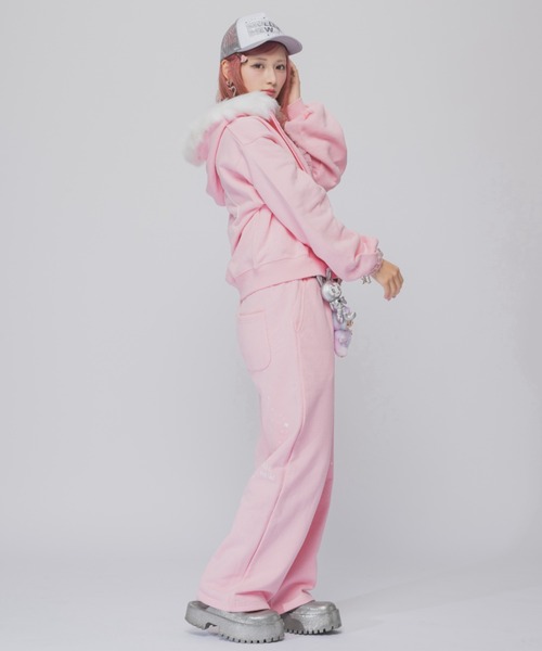 MUELLIE MEW - プリントスウェットパンツ -（スウェットパンツ