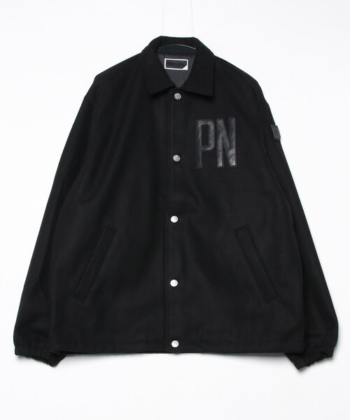 PHINGERIN(フィンガリン)の「PHINGERIN WOOL MELTON COACH JACKET (PD-252-JK-041)(その他アウター・メンズ・ブラック・X-LARGE/LARGE)」の6枚目の写真
