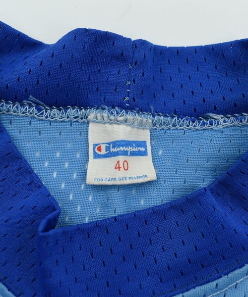 Champion(チャンピオン)の「【USED】70’s Champion “Dawson” ゲームシャツ USA製(Tシャツ/カットソー・メンズ・ブルー・MEDIUM)」の3枚目の写真