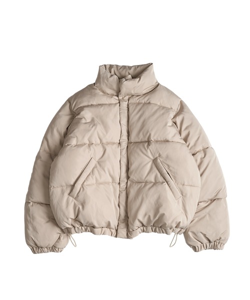 MUHET(ミュエータ)の「assorted padded short blouson / アソート中綿ショート丈ブルゾン(ブルゾン・レディース・ネイビー/ブラック/ブラウン/ベージュ・SMALL/LARGE/MEDIUM)」の9枚目の写真