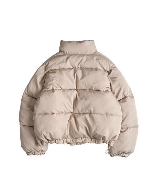 MUHET(ミュエータ)の「assorted padded short blouson / アソート中綿ショート丈ブルゾン(ブルゾン・レディース・ネイビー/ブラック/ブラウン/ベージュ・SMALL/LARGE/MEDIUM)」の10枚目の写真