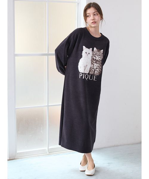 ツインズキャットJQDワンピース Amazon.co.jp: [ジェラート ピケ] ツインズキャットJQD