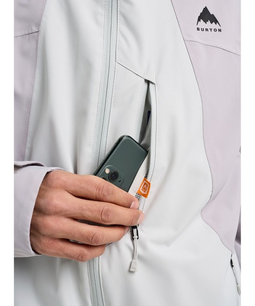 BURTON（バートン）の「Burton Reserve 2L ジャケット（その他アウター・メンズ・ライトグレー/ライトグリーン・L/S/M）」の8枚目の写真