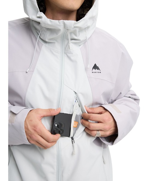 BURTON（バートン）の「Burton Reserve 2L ジャケット（その他アウター・メンズ・ライトグレー/ライトグリーン・L/S/M）」の9枚目の写真