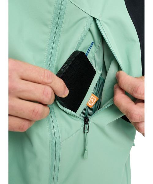 BURTON（バートン）の「Burton Reserve 2L ジャケット（その他アウター・メンズ・ライトグレー/ライトグリーン・L/S/M）」の17枚目の写真