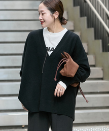 JOURNAL STANDARD（ジャーナルスタンダード）の「MUSIC DEEP V ルーズプルオーバー（ニット/セーター）」