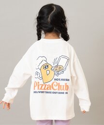 and D. petit main（アンドディープティマイン）の「【綿100】【365D.】OFUZAKE柄ロンT（Tシャツ/カットソー）」