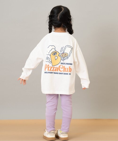 and D. petit main(アンドディープティマイン)の「【綿100】【365D.】OFUZAKE柄ロンT(Tシャツ/カットソー・キッズ・グリーン/パープル/ブラック/ホワイト/レッド系その他/ベージュ系その他・120cm/100cm/110cm/90cm/140cm/130cm)」の7枚目の写真