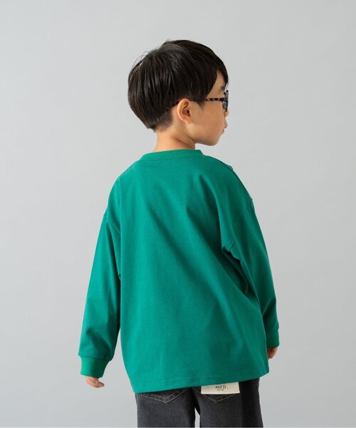and D. petit main（アンドディープティマイン）の「【綿100】【365D.】OFUZAKE柄ロンT（Tシャツ/カットソー・キッズ・グリーン/パープル/ブラック/ホワイト/レッド系その他/ベージュ系その他・120cm/100cm/110cm/90cm/140cm/130cm）」の15枚目の写真