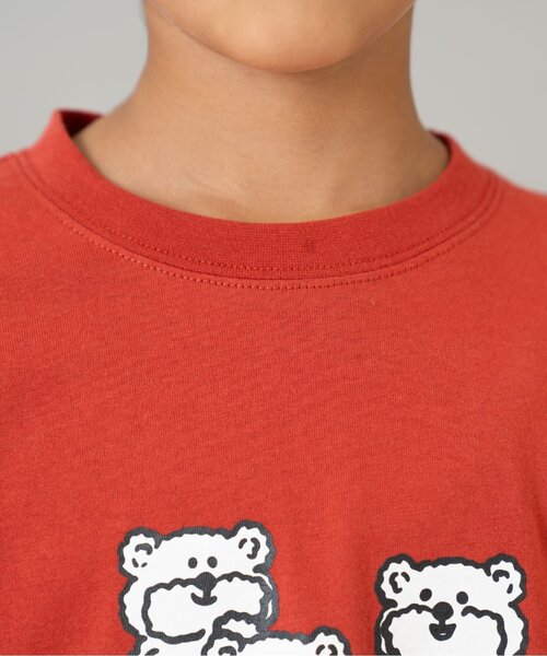 and D. petit main（アンドディープティマイン）の「【365D.】【綿100％】OFUZAKE柄長袖Tシャツ（Tシャツ/カットソー・キッズ・グリーン/パープル/ブラック/ホワイト/レッド系その他/ベージュ系その他・120cm/100cm/110cm/90cm/140cm/130cm）」の14枚目の写真