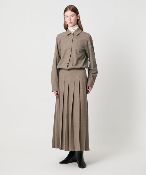 Steven Alan＞プリーツ ロング スカート（スカート）｜Steven