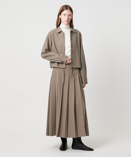 Steven Alan＞プリーツ ロング スカート（スカート）｜Steven