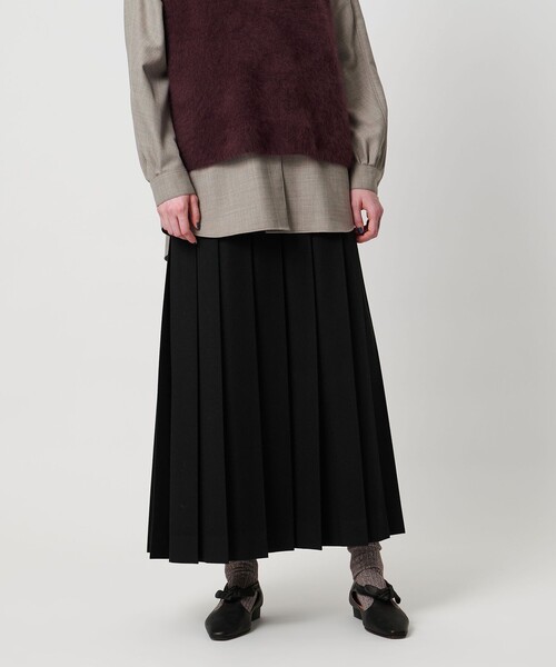 Steven Alan＞プリーツ ロング スカート（スカート）｜Steven